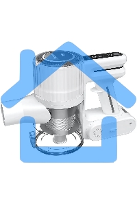 Пылесос вертикальный/ручной Timberk T-VCH-75 белый, питание от аккумулятора, 150 Вт, уборка сухая, пылесборник 1 л, работа от АКБ max 40 мин.