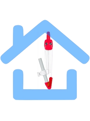 Циркуль для черчения Deli E8621, корпус ассорти, металл