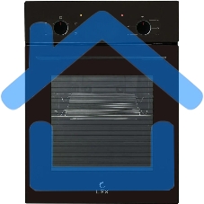 Духовой шкаф электрический LEX EDM 4545 BBL черный