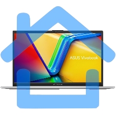 Ноутбук ASUS E1504GA-BQ622 серебристый Intel Core i3-N305/8Gb/UFS256Gb/15.6