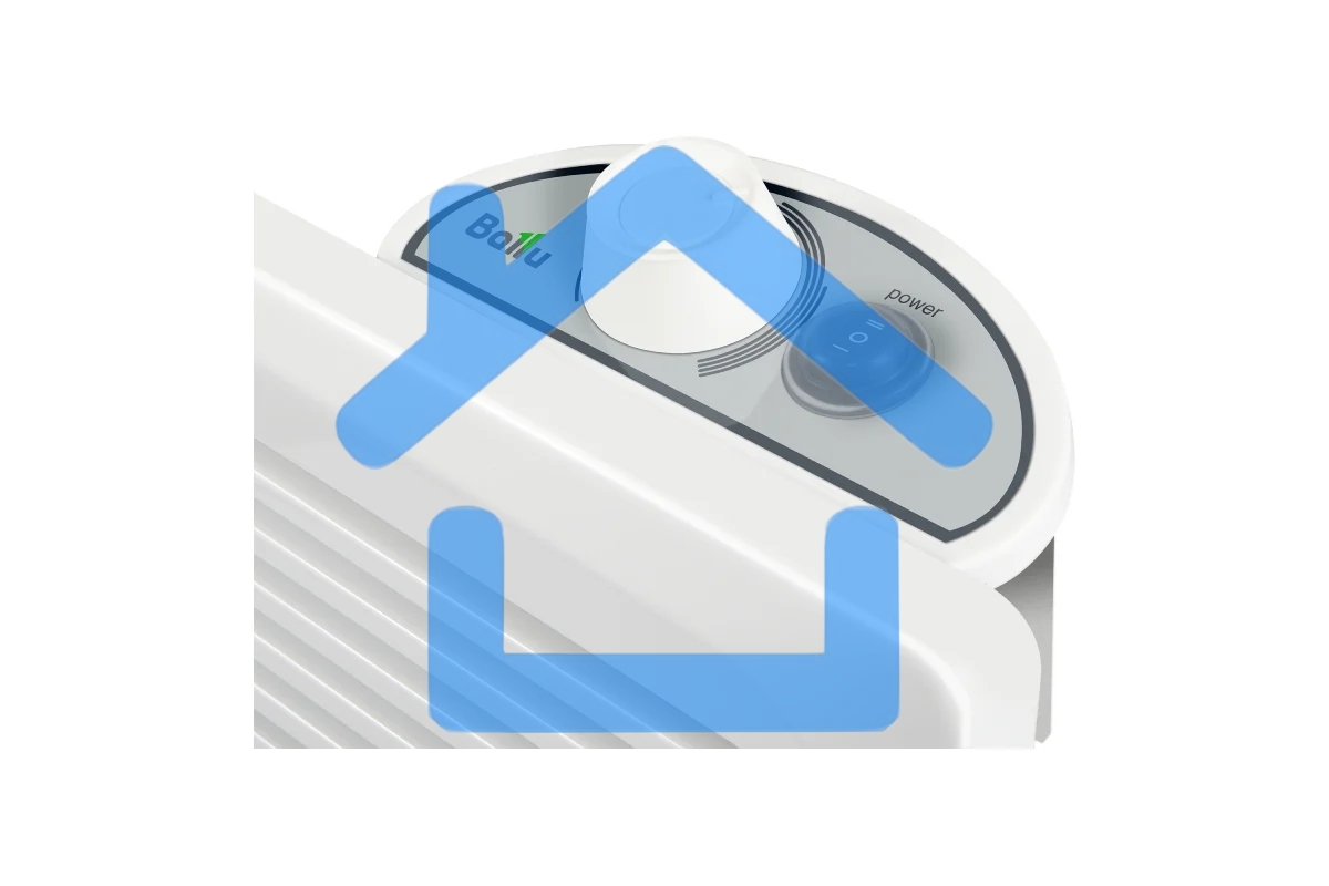 Конвектор Ballu Enzo BEC/EZMR-500 белый, 500 Вт, 8 м2, термостат