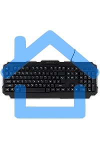 Клавиатура проводная Oklick 757G HW2, USB, черный