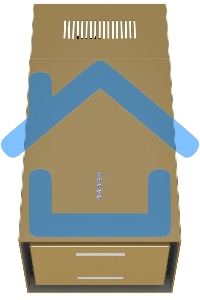 Кухонная вытяжка Maunfeld Bath Plus 402IL золотой