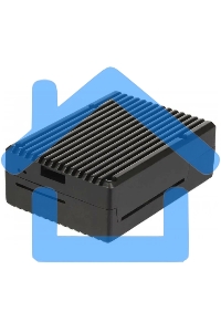 Корпус Qumo, Aluminum Case, Raspberry Pi 4B, черный (RS017)