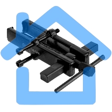 Съемник подшипников двухзахватный с регулируемым зажимом Deli DL-E106 150мм, сталь 45#