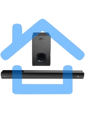 Саундбар ELTRONIC (30-77) SOUND SLICK 7, черный