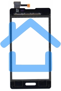 Сенсорное стекло (тачскрин) для LG Optimus L5 II E450 E460, белое