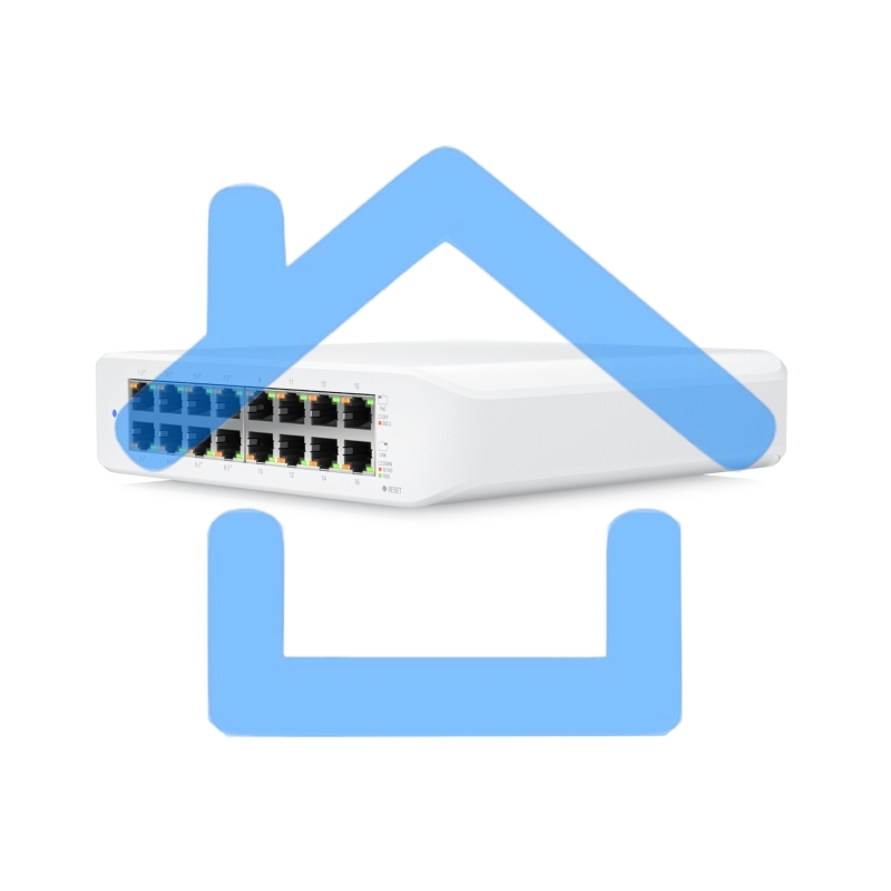Коммутатор UniFi Desktop 16Port Gigabit Switch with PoE