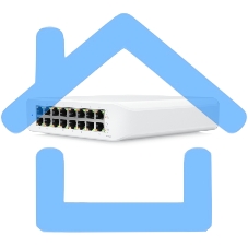 Коммутатор UniFi Desktop 16Port Gigabit Switch with PoE