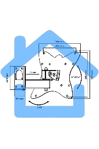 Кронштейн LE'STER LST-201.04 ТВ 10
