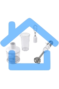 Блендер погружной Starwind SBP3242 1200Вт белый/серый