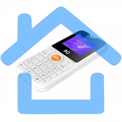 Мобильный телефон BQ 1853 Life белый