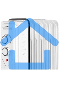 Обогреватель масляный Centek CT-6205 (7 секций), белый, 700/1000/1500 Вт, 15 м2, 3 режима, термостат