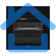 Духовой шкаф электрический LEX EDM 040 BBL черный