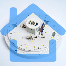 Светильник светодиодный FERON AL3016 ДБП-12w с датчиком 4000К 960Лм IP65 круглый белый