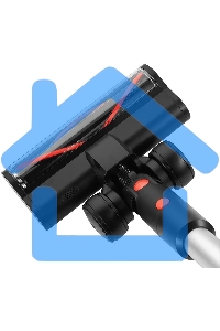 Пылесос Kitfort КТ-5389 450Вт черный/красный