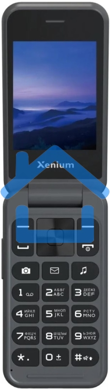 Мобильный телефон Xenium X680 темно-серый