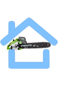 Цепная пила электрическая Greenworks GCS2046, 2000W, 45 см [20037]