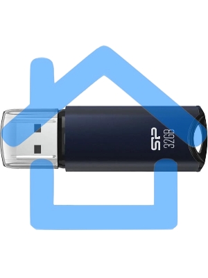 Флешка USB R/W 32 Gb Silicon Power Marvel M02, USB 3.0, синий