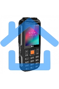 Мобильный телефон BQ 2410L Tank Power 4G черный/метал