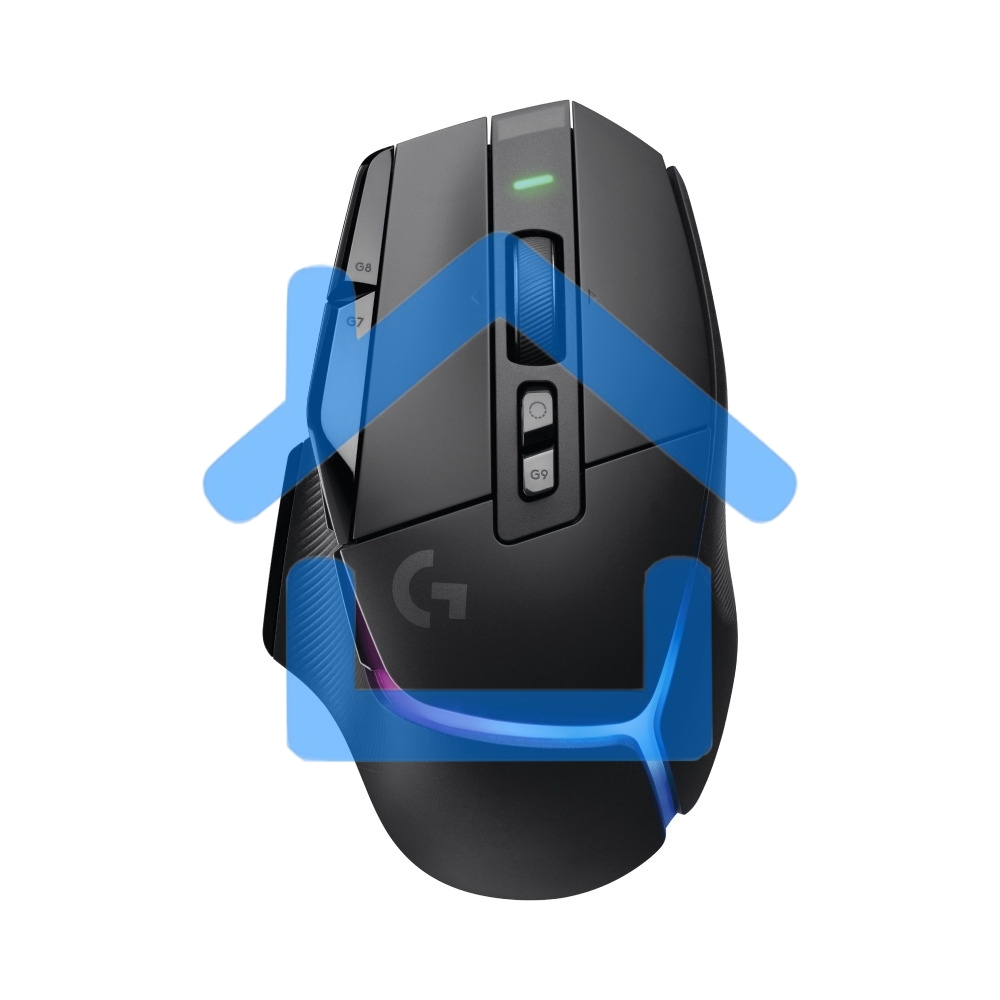 Мышь беспроводная Logitech G502 X Plus черный, 25600 dpi, радиоканал, USB, кнопки - 13