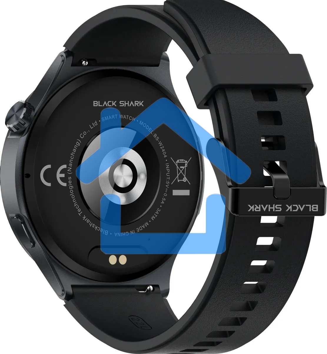 Смарт-часы Black Shark BS-W2404 (A3) AMOLED корп.черный рем.черный (1746935)