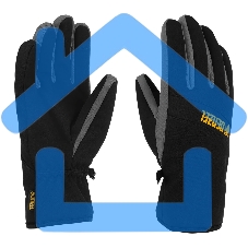 Перчатки универсальные Denzel 68089 двойные, работа с сенсорным экраном, размер 8