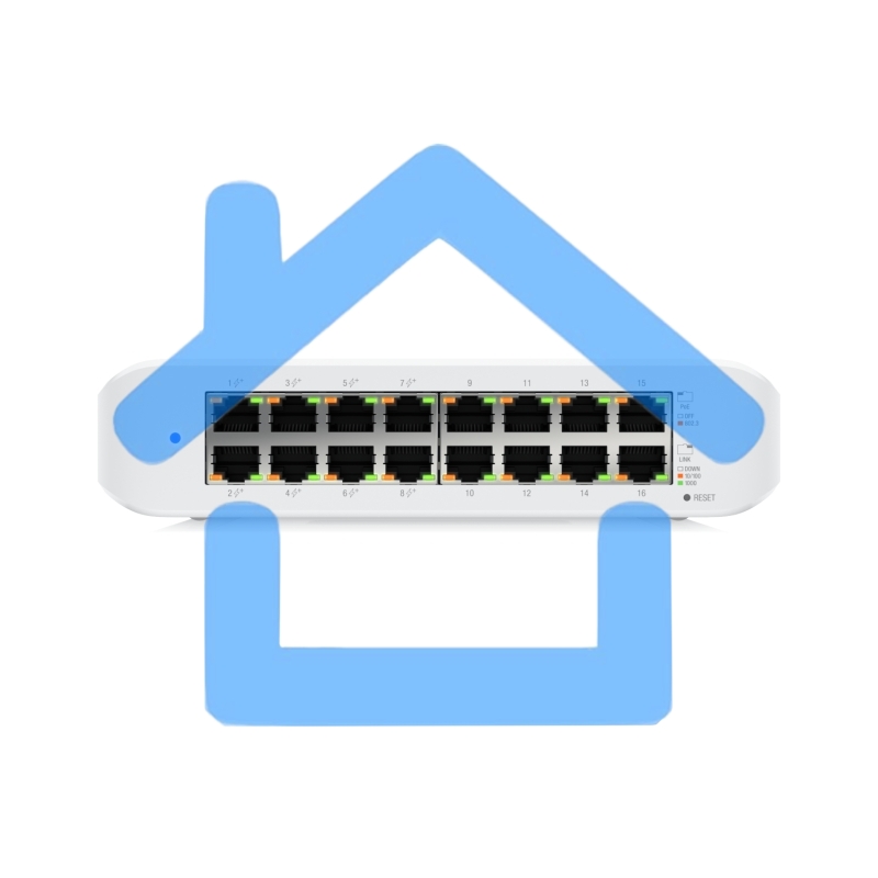 Коммутатор UniFi Desktop 16Port Gigabit Switch with PoE