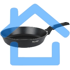 Сковорода Rondell Point RDA-1347, 26см, без крышки, графитовый