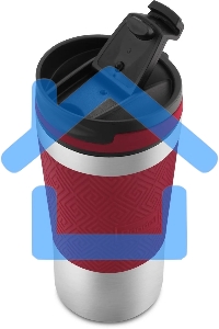 Термокружка для напитков Rondell Moretta RDS-1817 0.4л. красный картонная коробка