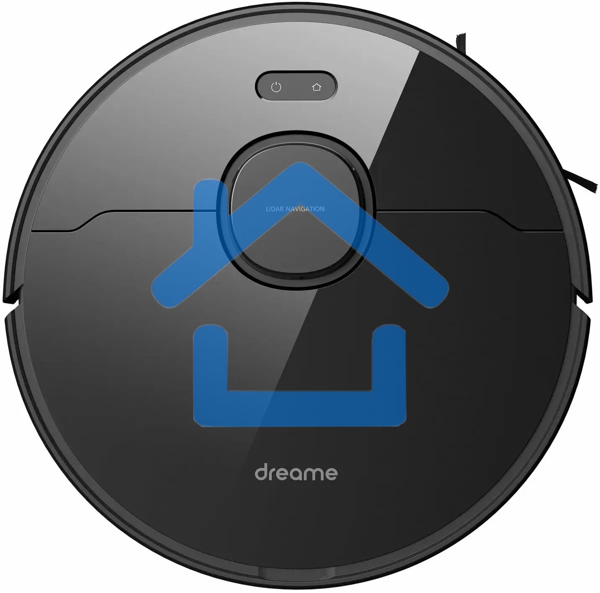 Робот-пылесос Dreame RLD33GA Vacuum and Mop D9 Max черный, 46 Вт, 5200 мА·ч Li-Ion, уборка сухая/влажная, пылесборник контейнер 0.5