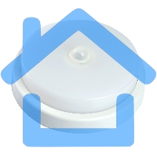 Светильник светодиодный FERON AL3016 ДБП-12w с датчиком 4000К 960Лм IP65 круглый белый