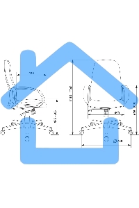 Кресло руководителя Бюрократ CH-808AXSN/Grey темно-серый 10-128 ткань, крестовина пластиковая