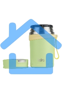 Термос LARA LR04-56 0,6 л нержавеющая сталь, пластик, силикон