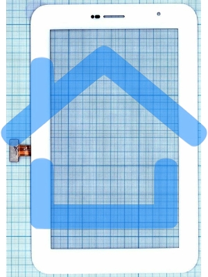 Сенсорное стекло (тачскрин) для Samsung Galaxy Tab 7.0 Plus P6200, белое