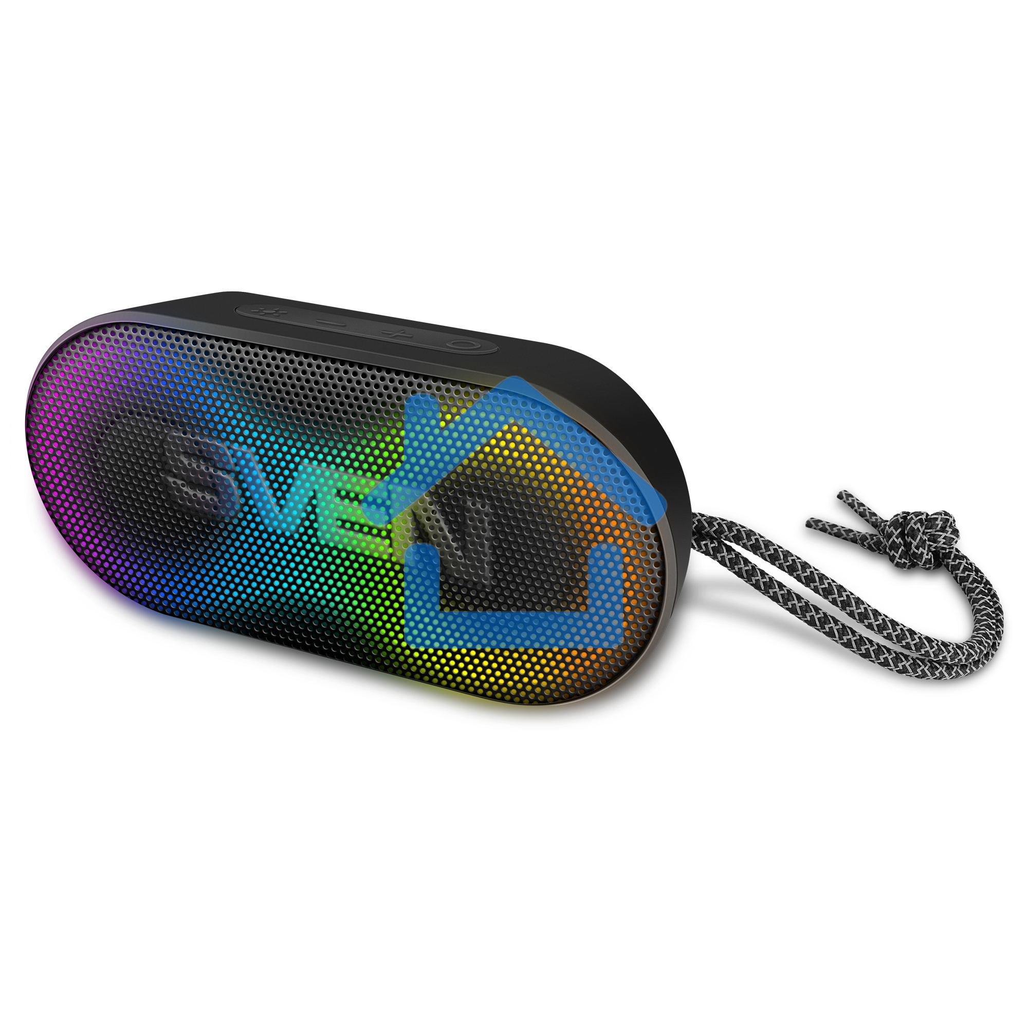 Портативная акустика Sven PS-99, черный (10 Вт, Waterproof (IPx5), TWS, Bluetooth, 1800мА*ч)
