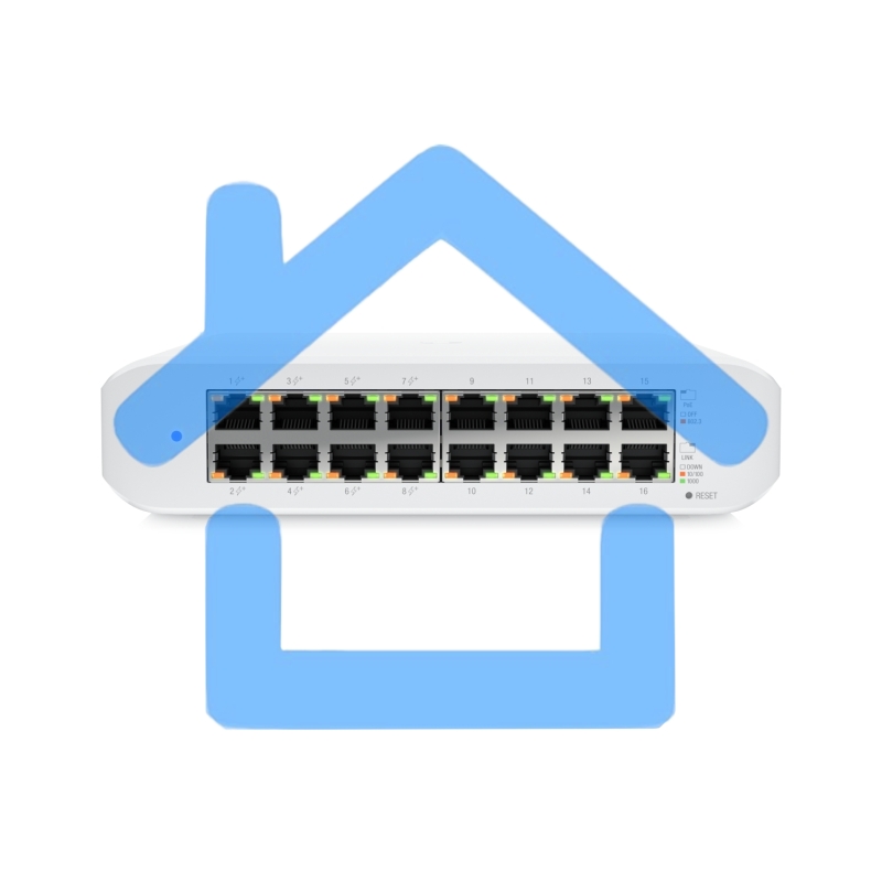 Коммутатор UniFi Desktop 16Port Gigabit Switch with PoE