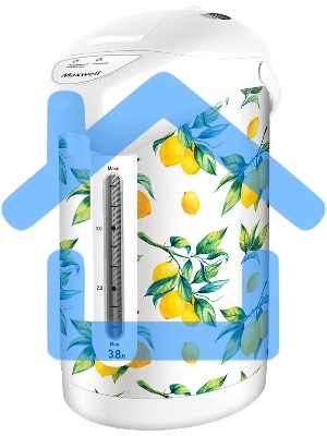 Термопот Maxwell MW-1756, белый/рисунок