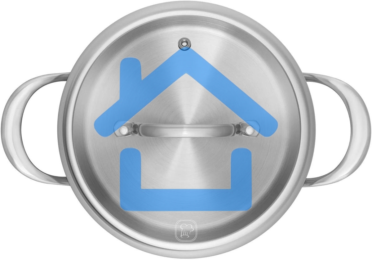 Кастрюля Rondell Admiring RDS-725, 3.8л, 20см, с крышкой, сталь