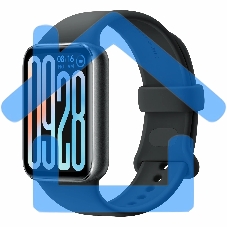 Фитнес трекер Xiaomi Smart Band 9 Pro Obsidian черный M2402B1 (BHR8710GL)