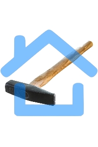 Молоток ВИХРЬ 200гр. Квадратный боек, деревянная ручка