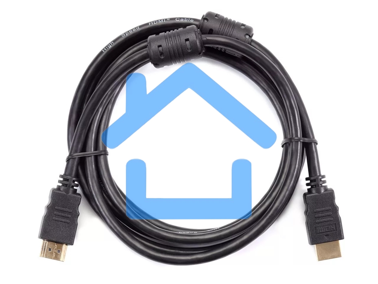 Кабель Telecom HDMI-19M --- HDMI-19M ver 2.0+3D/Ethernet,2 фильтра 2m <TCG200F-2M> 