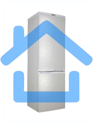 Холодильник DON R-291 K снежная королева двухкамерный 225/101л морозилка снизу