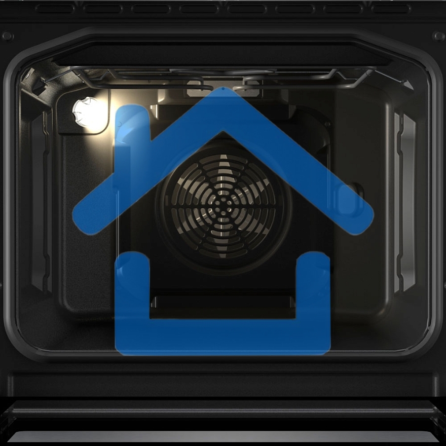 Плита электрическая Gorenje GEC6C40WD белый, конфорок 4 электрических, духовка 71 л, 60 см x 85 см x 60 см