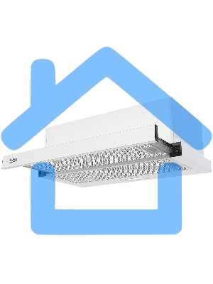 Вытяжка телескопическая Beko BHNT613R4CW белый, 60 см, 320 куб. м/ч, 61 дБ