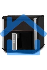 Аэрогриль BQ GR2001 черный. Мощность:1500 Вт, Объем: 4,0 л