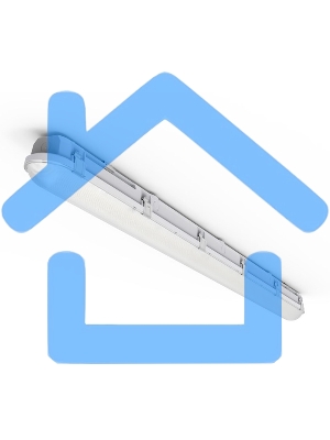 Светильник светодиодный ДСП WP 11 C 40W OP 840 L1200 1200х85х80мм 40Вт 4000К IP65 пылевлагозащ. бел. Русский Свет 15071123078