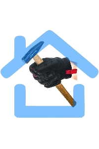 Молоток ВИХРЬ 200гр. Квадратный боек, деревянная ручка