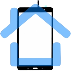 Сенсорное стекло (тачскрин) для Samsung Galaxy Tab Pro 8.4 SM-T320, черное