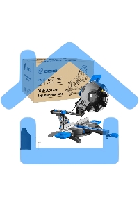 Торцовочная пила Deko DKMS305 Laser 2550Вт, 305мм 084-1060